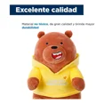 thumbnail image 3 of Peluche De Oso Escandaloso Pardo, Sudadera Amarilla, Miniso Color Café, 3 of 7