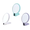 thumbnail image 1 of Espejo de maquillaje con de dos cara 1X / 15X de 3 piezas - Espejo de afeitado magnificado de definición Espejo plegable de tocador de Yinane Espejo de maquillaje de aumento, 1 of 8