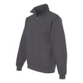 thumbnail image 2 of JERZEES Super Sweats NuBlend® Quarter-Zip Cadet Collar Sweatshirt, 2 of 5