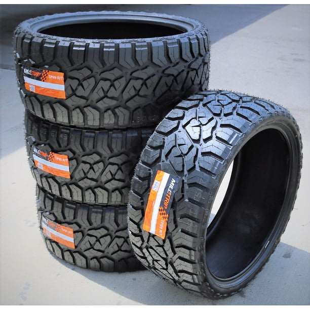 4 New Miletrip TP99 R/T LT 35X12.50R22 Load F 12 Ply RT Rugged Terrain Tires