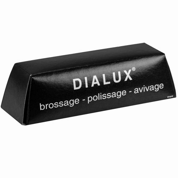Dialux Black Rouge Polishing Compound Bar 4oz – High Shine for Silver & Metals