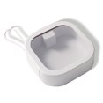 thumbnail image 1 of Wosthever Caja de almacenamiento de postizos Protector bucal de plástico Mordedor Estuche de baño Bolsillo Organizador para el hogar Contenedor Almacenamiento y organización del hogar Blanco Wosthever HA062878-01B, 1 of 6
