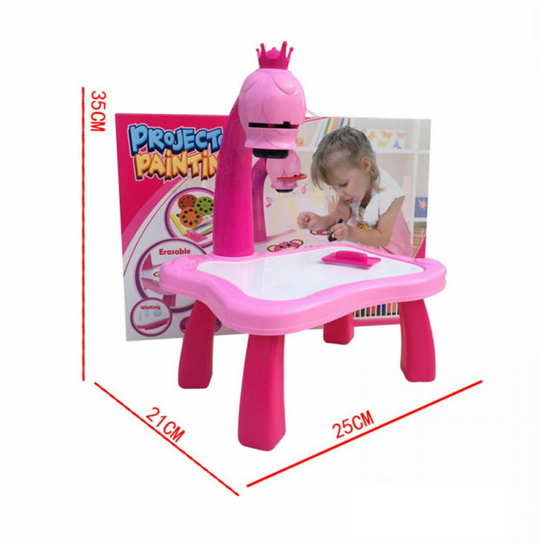 Drawing Projector Table for Kids, Trace and Draw Projector Toy with Light &  Music, Child Smart Projector Sketcher Desk, Learning Projection Painting  Machine for Boy Girl 3-8 T 