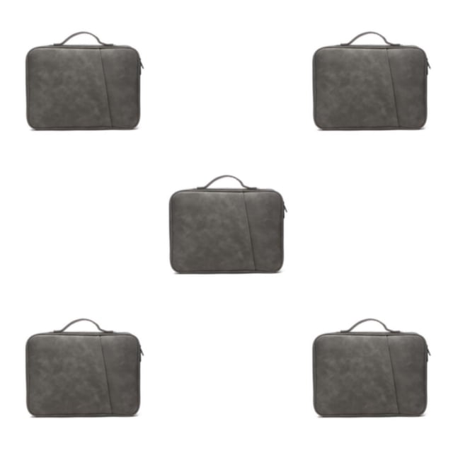 Estuche para computadora portátil Sidaley Cierre de cremallera Nylon Gris 12.9-13 pulgadas