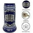 thumbnail image 5 of Deutschland Germany Eagle Metal Medallion Mini German Beer Stein Ceramic Shot Glass, 5 of 5