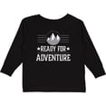 thumbnail image 3 of Inktastic Ready For Adventure Hiking Camping Boys or Girls Long Sleeve Toddler T-Shirt, 3 of 5