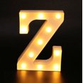 thumbnail image 1 of Decorative Letters Alphabet Letter LED Lights Luminous Number Lamp Decoration Battery Night Light Party Baby Bedroom Decoration, 1 of 5