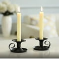 thumbnail image 5 of Giunmcul up to 65% Off Taper Candle Holders - Small Candlestick Bulk, Thicker Metal Candle Sticks Set for Wedding Christmas Party Dining Table Table Centerpiece Decor, 2Pcs, 5 of 5
