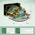 thumbnail image 4 of Bloques de construcción de micropartículas para ensamblar adornos de juguete para el parque zoológico integral 822 de United Creative, 4 of 4