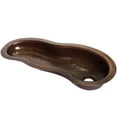 thumbnail image 4 of Novatto TCB-009AN Cayenne Copper Bar Sink, 28" x 15" x 6", Specialty, 4 of 8