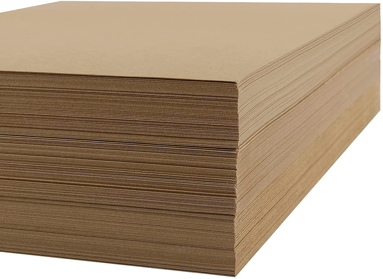 ZEONHAK 300 Sheet 8.5 x 11 Inch Brown Kraft Paper - 160 GSM Letter Size Kraft Stationery Paper Recyclable