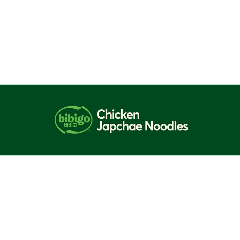 Bibigo Frozen Chicken Vegetable Japchae Noodles, oz