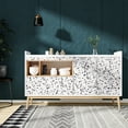 thumbnail image 4 of CRE8TIVE Terrazzo Contact Paper 24"x354" Waterproof Peel and Stick Large Size Marble Wallpaper Removable Self Adhesive Textured Vinyl Stone Wall Paper for Kitchen Bathroom Countertops Cabinets Decor, 4 of 7
