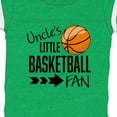 thumbnail image 4 of Inktastic Uncle's Little Basketball Fan Boys or Girls Baby Bodysuit, 4 of 5