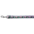 thumbnail image 1 of Aqua Santa Nylon Ribbon Collars 1 Wide 6Ft Leash, 1 of 1