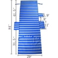 thumbnail image 2 of Beach Chair Towel Chaise Lounge Cover with Pockets Pool Chair Towel for Outdoor Patio Garden, 2 of 6