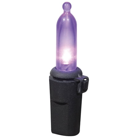 4 pack Purple Lights, 50CT, LED Minis, 9.5ft, Halloween Indoor/Outdoor, by Way To Celebrate