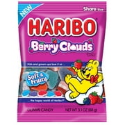 Haribo Berry Clouds 3.1oz Gummi Candy