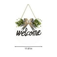 thumbnail image 2 of TIMIFIS Door Hanger 3D Welcome Hanger Funny Welcome Sign Home Outdoor Decor 11.8Inch, Door Hanger Welcome Sign Home Decor Funny Words Door Hanger Home Decoration, 2 of 5