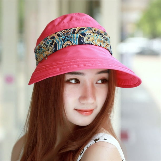 Women's Bucket Hat Travel Sunscreen Fashion Sunshade Face Showing Small All  Ladies Fisherman Hat Tennis Hat, Beige, One Size : : Clothing,  Shoes & Accessories