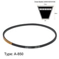 thumbnail image 2 of 2uds A-850 V-Correas Transmisión Unique Bargains correa 850mm Goma, 2 of 6