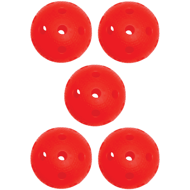 EXEL Precision Série Floorball Balles - Lot de 5
