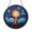 Acrylic 3.5 Inch, variant on Glowing Sun and Lightning Stained Glass Window Suncatcher, Dynamic Sky Art Hanging Decor, Bold Nature Lover Gift