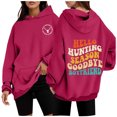 thumbnail image 2 of WEAIXIMIUNG Fall Sweatshirts Autumn Winter Printed Hoodie for Women, 2 of 7