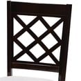 thumbnail image 6 of Baxton Studio Verner Wood Dining Chair in Gray and Espresso - Set of 4, 6 of 7
