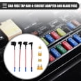 thumbnail image 2 of Unique Bargains 4 Types Add a Circuit 12V Fuse Tap with 5A Standard Mini Low Profile Mini  Fuse 1 Set, 2 of 6