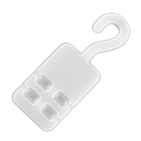 FRCOLOR 1Pc Multi-purpose Hook DIY Epoxy Mold In-vehicle Hanger Hook Mold Crafts Mold