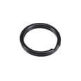 thumbnail image 1 of Unique Bargains 15mm Open Flat Split Keyring Connector Electrophoretic Paint Iron 30 Count, 1 of 6