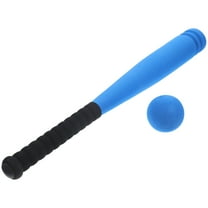 LULULION Assorted Color Baseball Bat Set with Thick Foam Baseball and Plastic Handle for Young Players