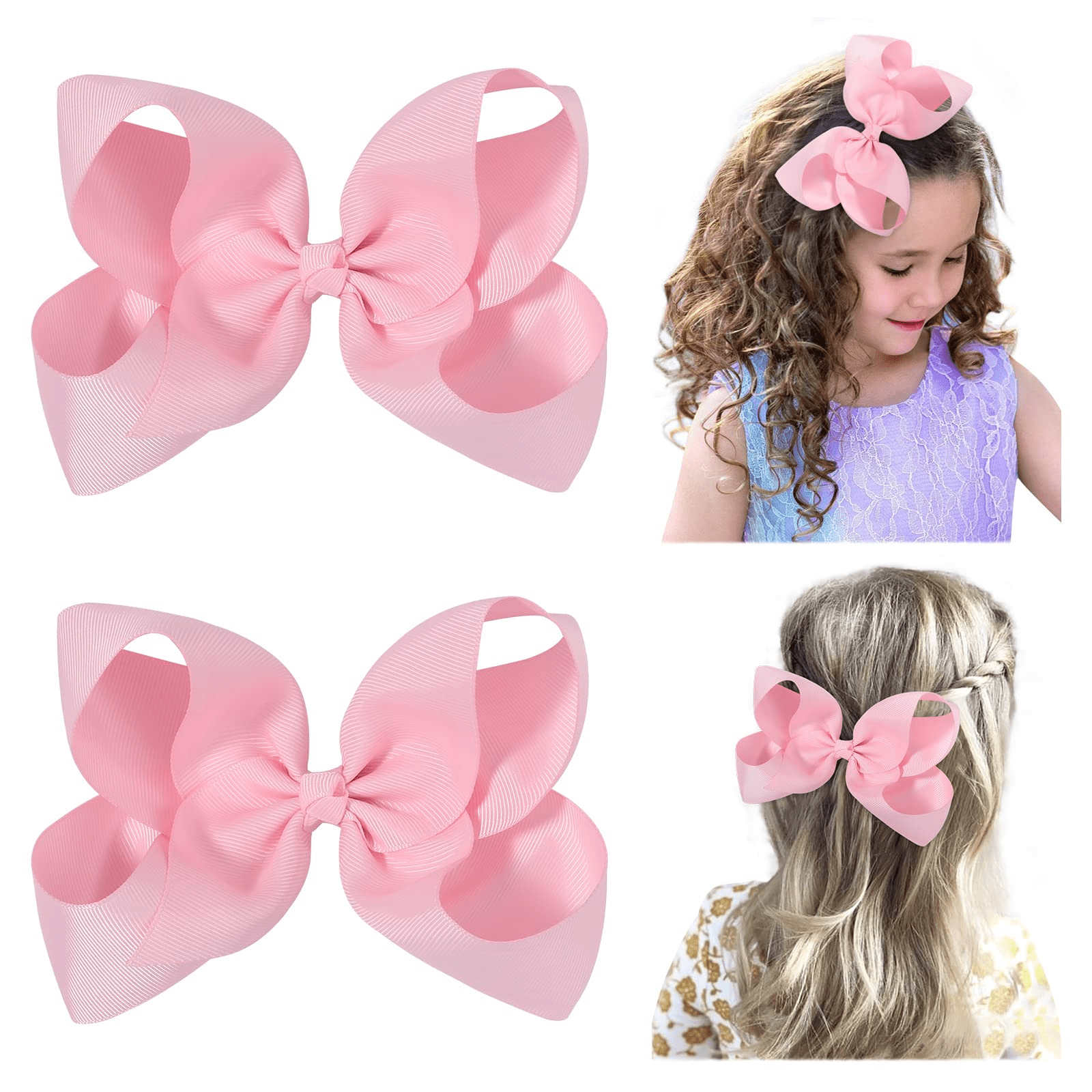 20 Pcs Sequins Hair Clips For Girls - Star & Heart Design, Snap Clips For Toddlers & Babies - View #10