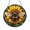 Acrylic 3.5 Inch, variant on Stained Glass Bumblebee Window Hanging, Sunflower and Garden Design, Nature Inspired Home Accent, Unique Gift Idea