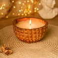 thumbnail image 4 of Durian Teak Wood Candle 2-Pack, 4 of 6