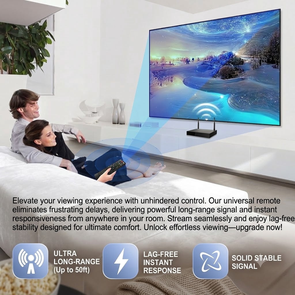 Superbox Remote Control Compatible with Octastream Q1, Elite II, MAX IV, and Superbox S1, S2, S3, S4, S5 Pro, S5 Max