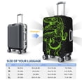 thumbnail image 6 of Balery Luggage Cover DINOSAUR IN SPACE Print Suitcase Covers for Luggage Elastic Washable Suitcase Protector Fits 18-32 Inch Luggage-Large, 6 of 9