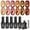 Gilded Leaves, variant on Beetles Brown Gel Nail Polish Set, Brownie Bliss 6 Colors Fall Nail Polish Kit