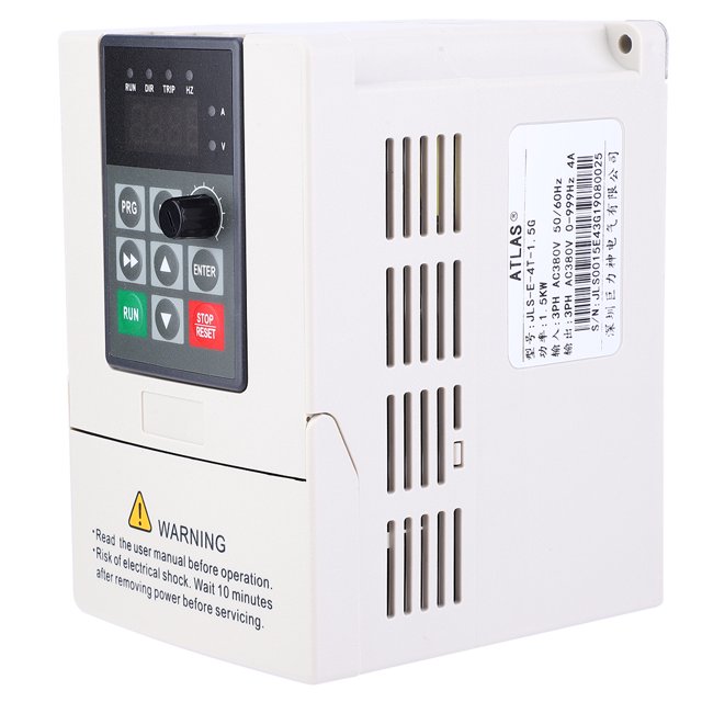 Variable-Frequency Drive VFD, Frequency Converter, Convenient Operation Drought Fans Pumps For Manufacturing Machines 1.5KW