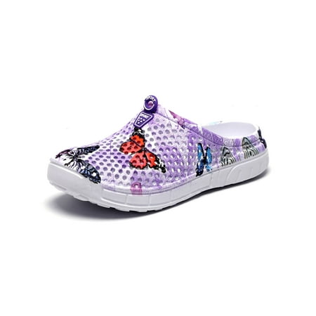 

Lacyhop Women Garden Shoes Women s Breathable Mule Sandals Water Slippers Footwear
