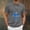 Gray, variant on COSFO Mens Polo Shirts Short Sleeve Cross Summer Waffle Graphic Tees Collared Quick Dry Slim Fit Pullover Golf Tops