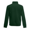 thumbnail image 3 of Fruit Of The Loom - Sudadera con cremallera media cremallera Modelo Zip Neck hombre/caballero (Verde botella), 3 of 3