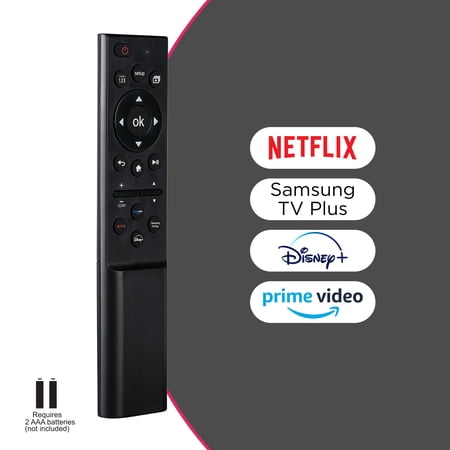 GE Replacement Remote 81688 for Samsung Smart TVs - Easy Setup