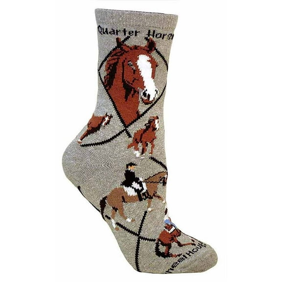 Quarter Horse Woman's Socks Size 9-11