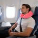thumbnail image 1 of Almohada De Apoyo Para El Cuello En Forma De U Almohada cervical en forma de U, espuma viscoelástica de color rosa y rojo, para viajes, para avión, coche, oficina, siesta (1 unidad) JASKFLY, 1 of 8