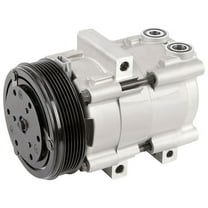 AC Compressor & 6-Groove A/C Clutch For Ford F150 F250 F350 F-150 F-250 F-350 Super Duty 4.6L 5.4L 6.8L - BuyAutoParts
