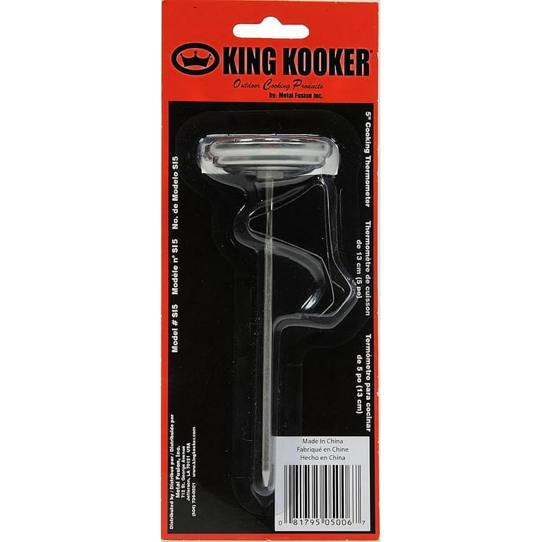 King Kooker SI12 12-Inch Deep Fry Thermometer , Silver