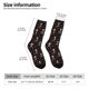thumbnail image 2 of Balery Skeleton with Roses Calcetas Largas con Estampado para Hombre y Mujer – Suaves y Transpirables, Talla Única (US 5-11), 2 of 6