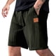 thumbnail image 1 of pstuiky Pantalones cortos para hombre, Pantalones cortos casuales de moda para hombre, holgados, cómodos, con bolsillo y cordón, con cintura elástica Pantalones cortos cargo, 1 of 7